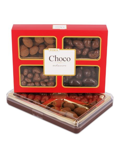 183 - Směs Choco Exclusive ČERVENÁ 200 g