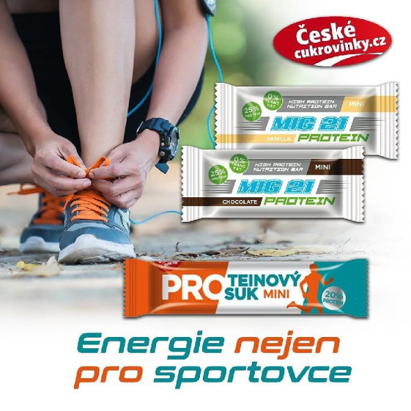 Energie nejen pro sportovce na www.ceskecukrovinky.cz